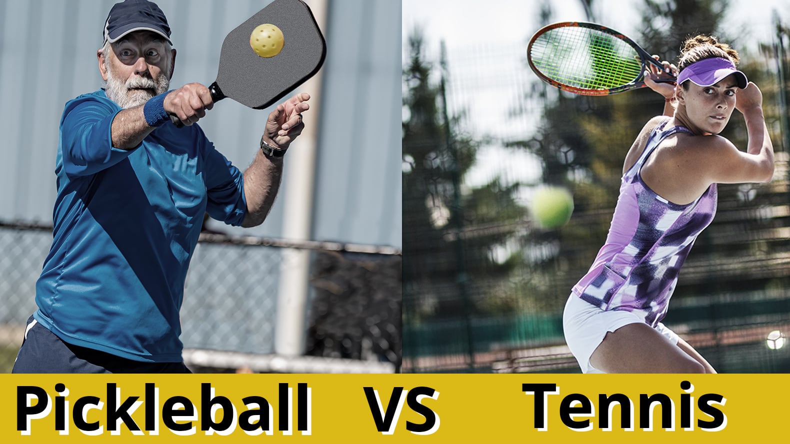 pickleball vs tennis