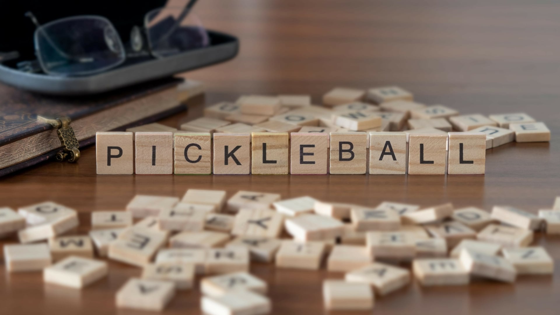 pickleball word concept